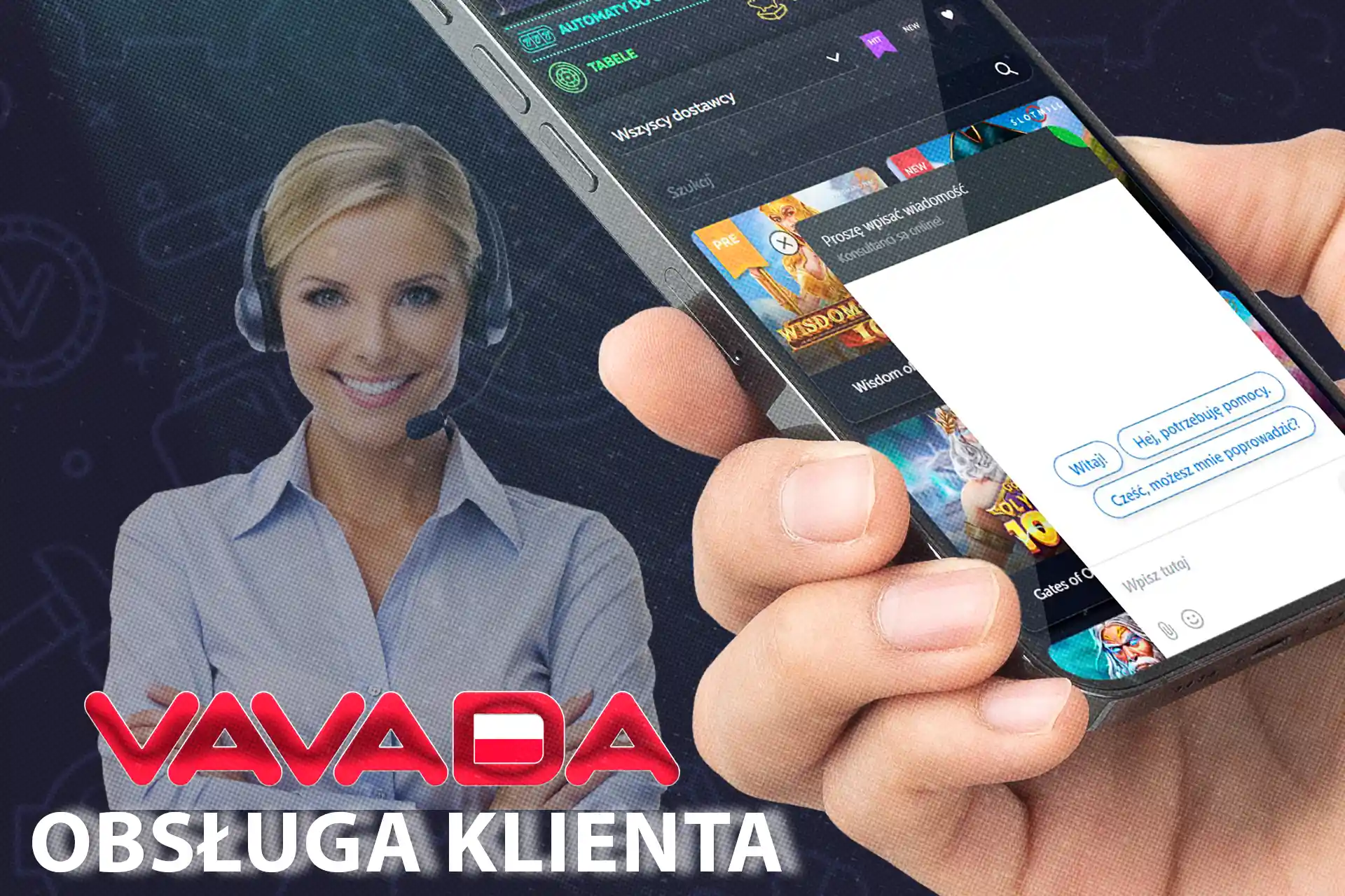 Błyskawiczna obsługa kasyna Vavada