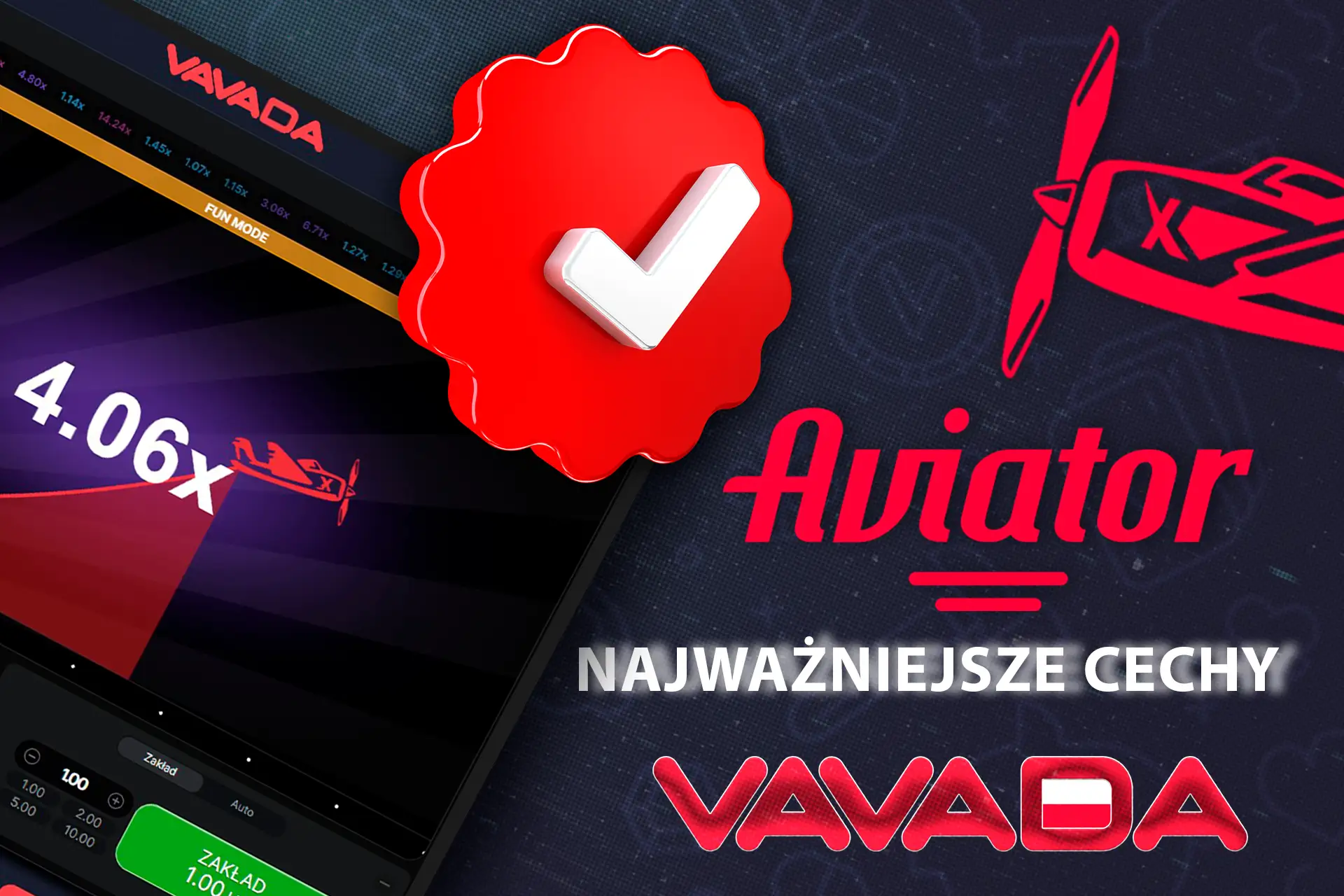 Sprawdź główne zalety gry Aviator