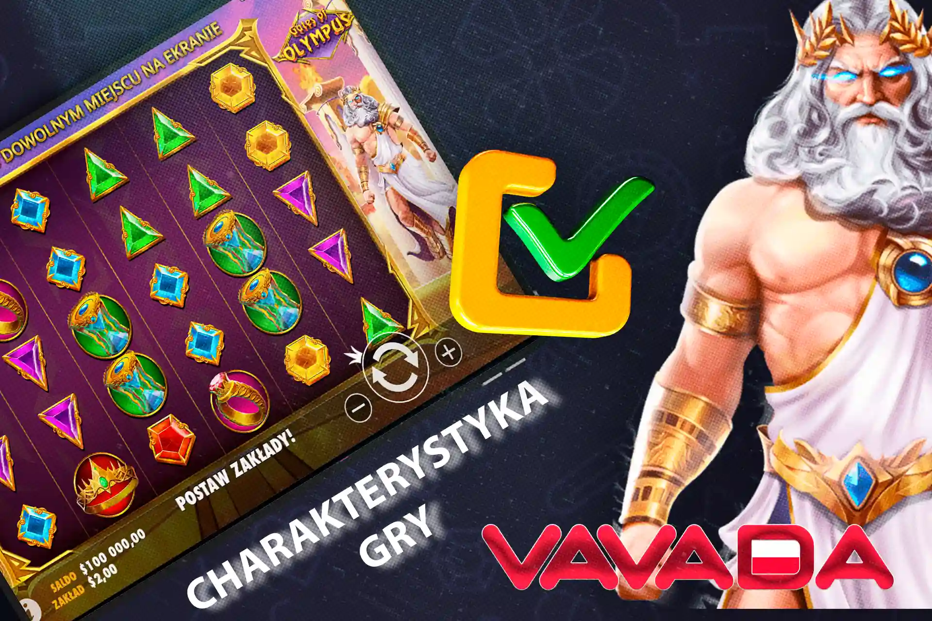 Sprawdź charakterystykę gry Gates of Olympus